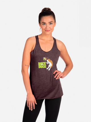 Rock the Dock Women's Tank in Heathered Purple