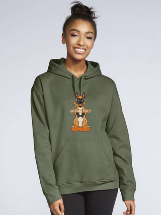 Got Antler? Military Green Hoodie